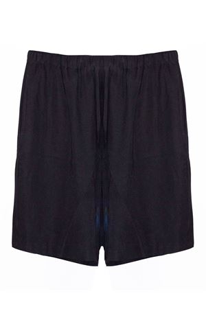 Lightweight black viscose Bermuda shorts MAURO GRIFONI | G6AB0044A99